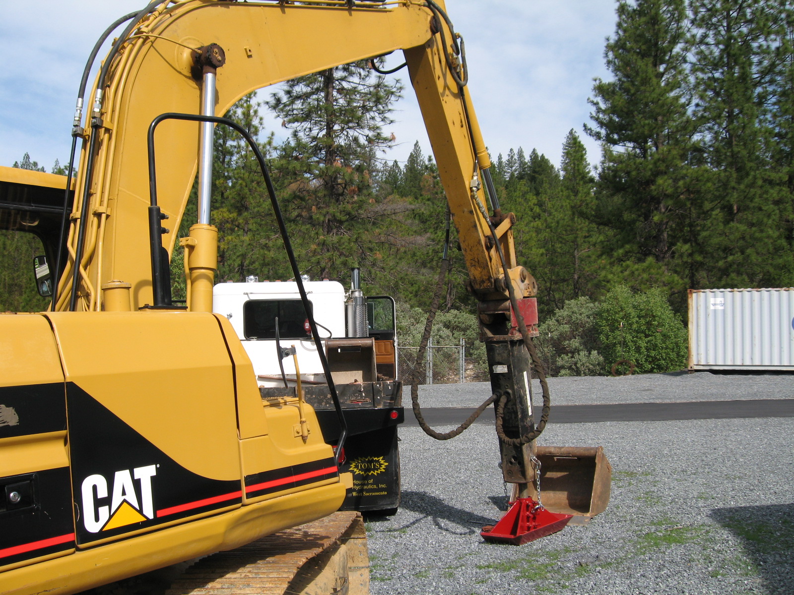 Compachyderm compactor hammer attachment from Leading Edge Attachments